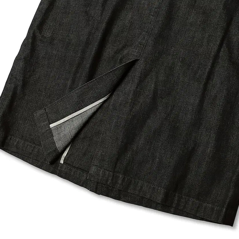 [BUNJANG] United Arrows Black Denim Raglan Coat / 유나이티드 애로우즈 [United Arrows] 흑청 데님 나그랑 코트