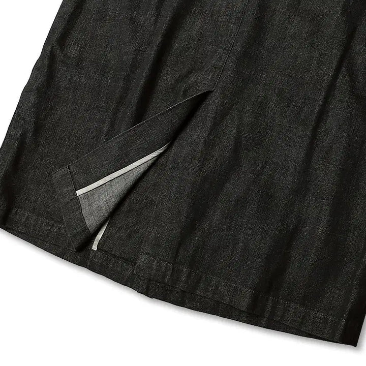 [BUNJANG] United Arrows Black Denim Raglan Coat / 유나이티드 애로우즈 [United Arrows] 흑청 데님 나그랑 코트