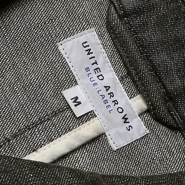 [BUNJANG] United Arrows Black Denim Raglan Coat / 유나이티드 애로우즈 [United Arrows] 흑청 데님 나그랑 코트