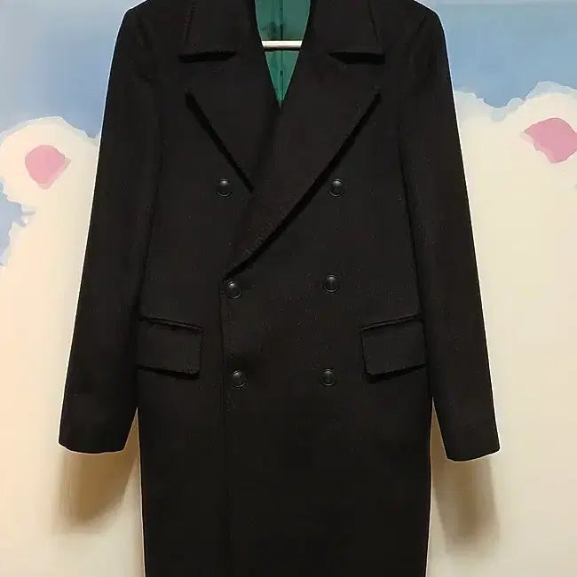 [BUNJANG] Time Homme Piacerza Double Coat / (95) 타임 옴므 피아첸자 원단 더블 코트
