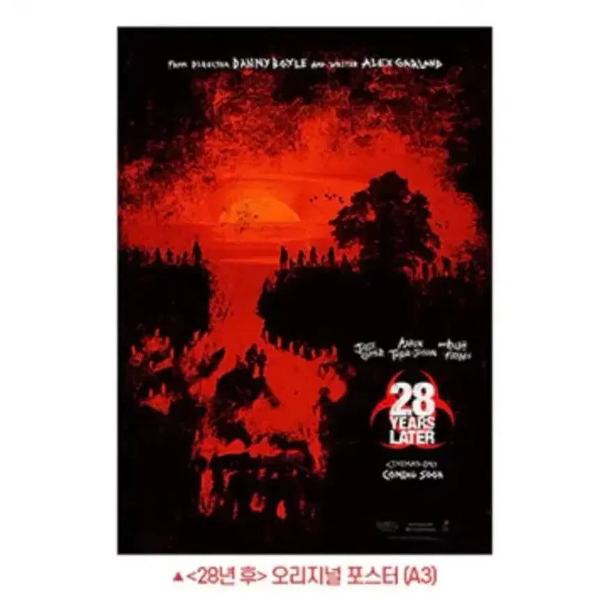 [BUNJANG] 28 Years Later Original Movie Poster / [영화 굿즈] 28년후 오리지널포스터