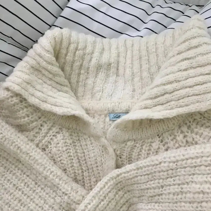 [BUNJANG] Lillycots Roa Open Shoulder Knit Top / 릴리코츠 로아 오픈숄더 니트 (뒤실사)