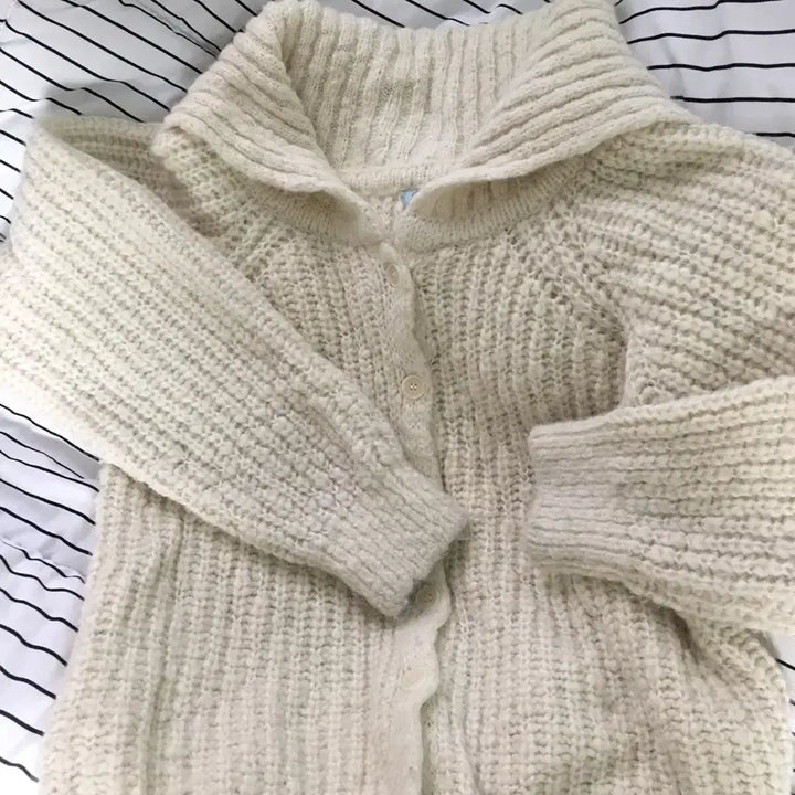 [BUNJANG] Lillycots Roa Open Shoulder Knit Top / 릴리코츠 로아 오픈숄더 니트 (뒤실사)