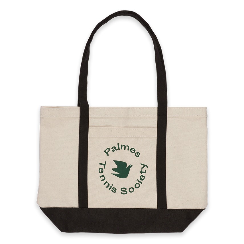 [SOLD OUT] 팜즈 PALMES 소사이어티 토트백 미디넘 네이비 에코백