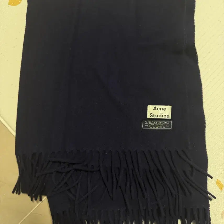 [BUNJANG] Acne Studios Navy Scarf / 아크네 스튜디오 머플러 네이비