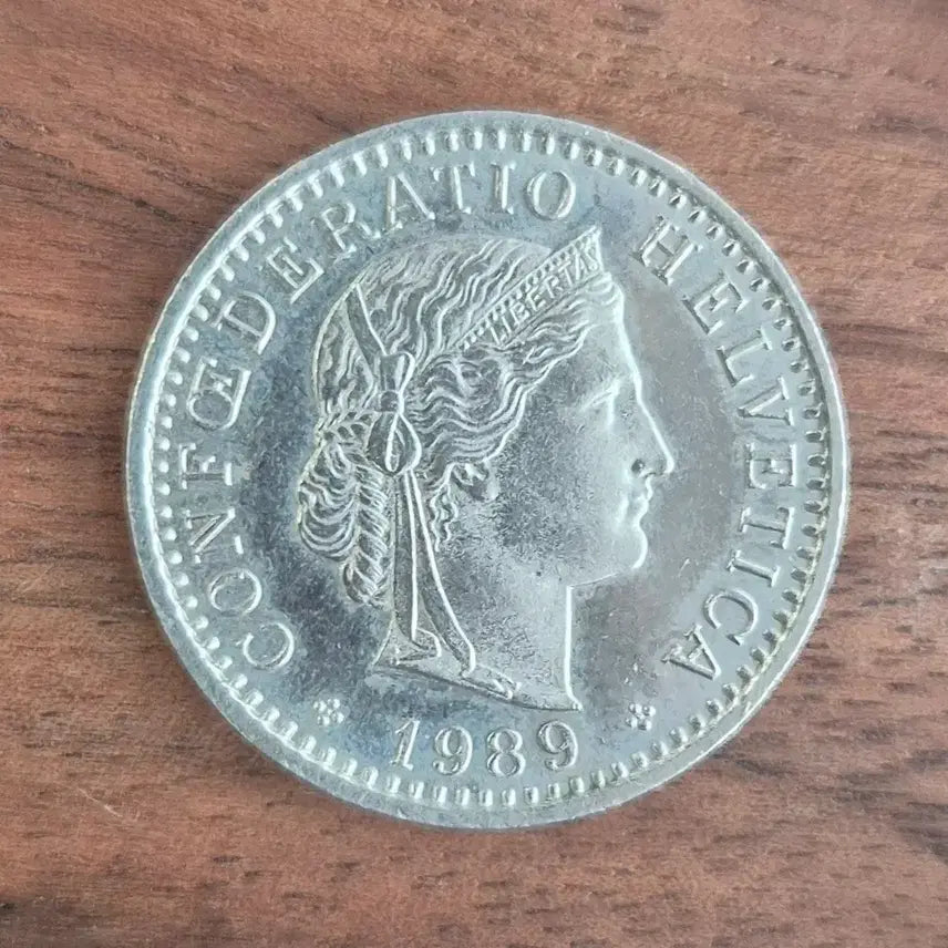 [BUNJANG] Swiss 20 Rappen Coin (1989) / [EP. 421] 1989년 스위스 20 라펜 동전