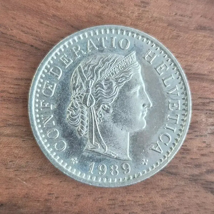 [BUNJANG] Swiss 20 Rappen Coin (1989) / [EP. 421] 1989년 스위스 20 라펜 동전