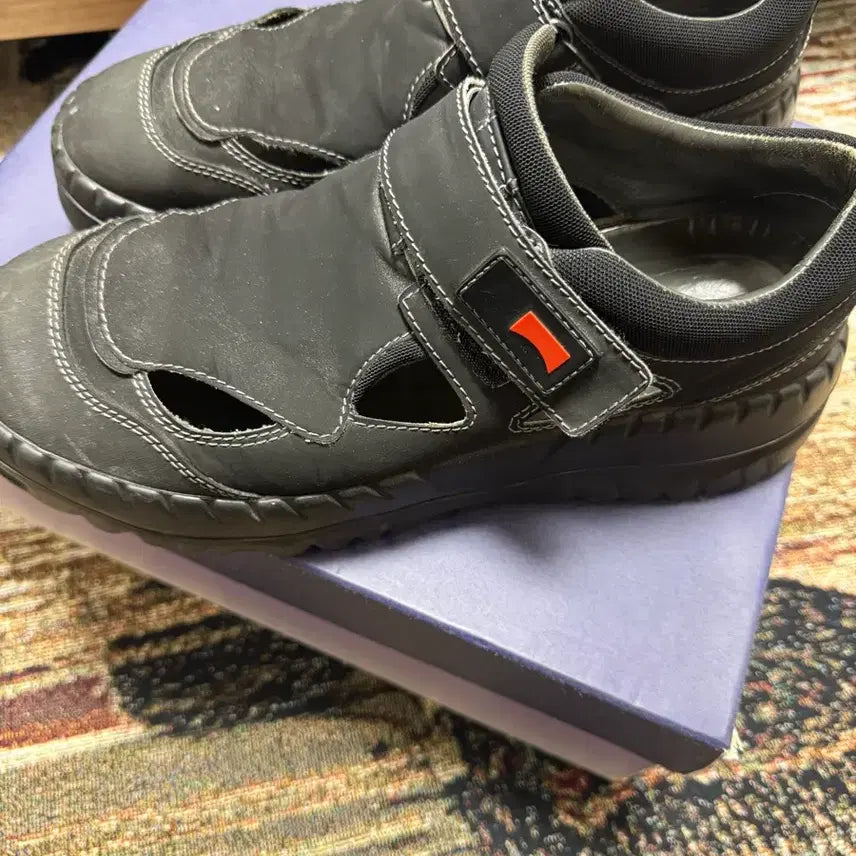 [BUNJANG] Kiko Camper Strap Shoes Black 43 / 키코 캠퍼 스트랩 슈즈 블랙 43