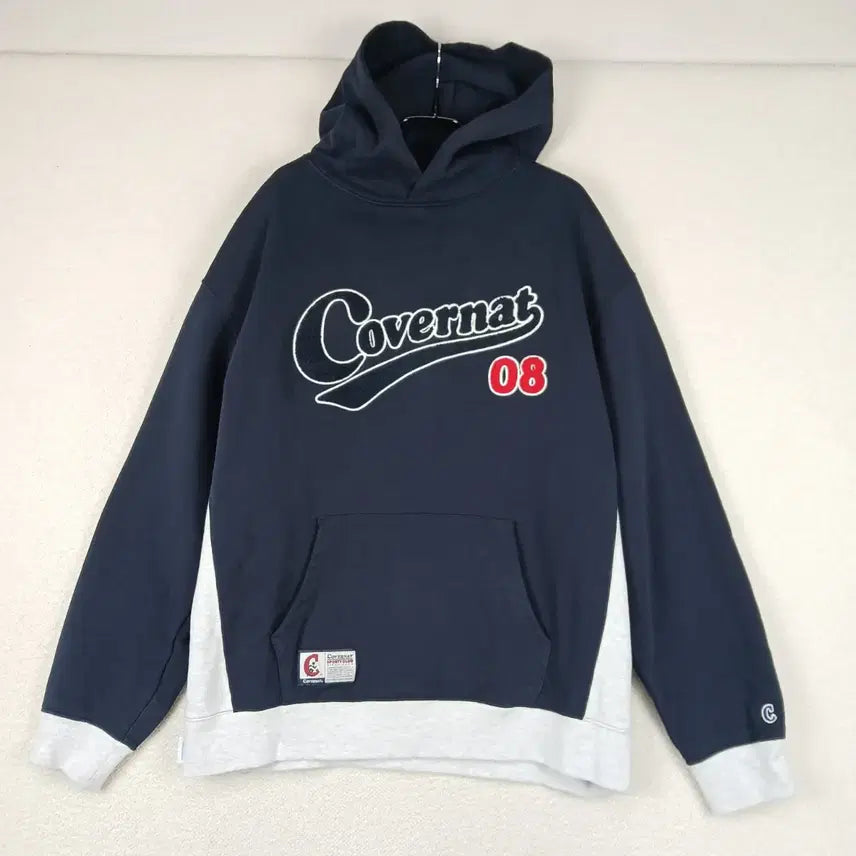 [BUNJANG] Covernat Navy Hoodie (XL) / Covernat 커버낫 남성 네이비 후드티(XL)