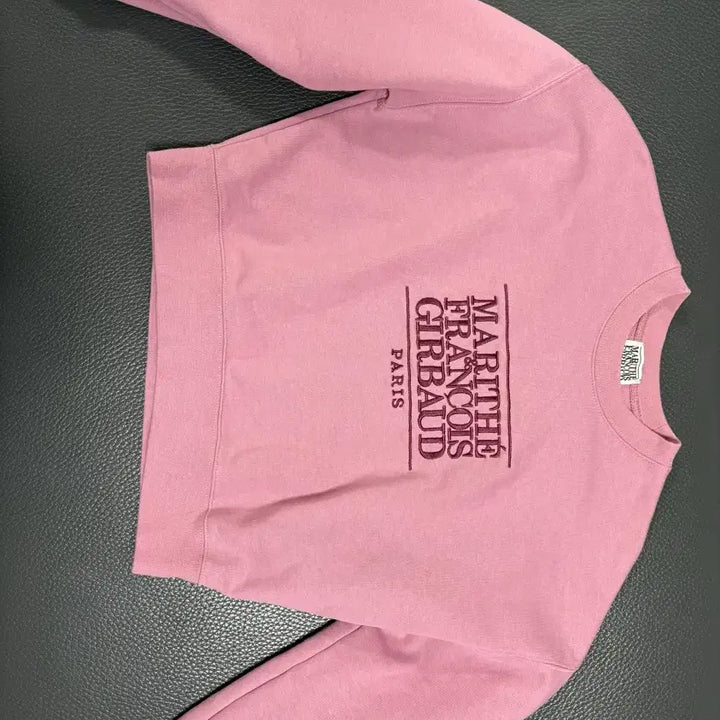 [BUNJANG] Marithe Marie Pink Sweatshirt Women's / 마리떼 핑크 맨투맨 여성