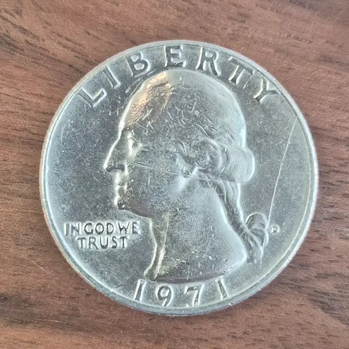 [BUNJANG] 1971 US Quarter Dollar Coin / [EP. 444] 1971년 미국 쿼터달러 동전