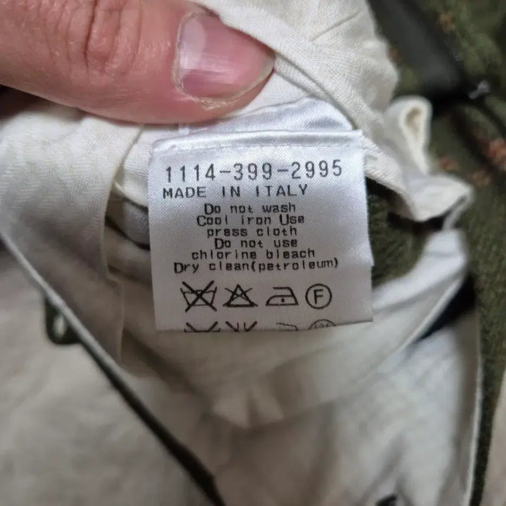 [BUNJANG] Rota Check Pattern Pants Green 46 Size / Rota  체크 패턴 바지 그린 46사이즈