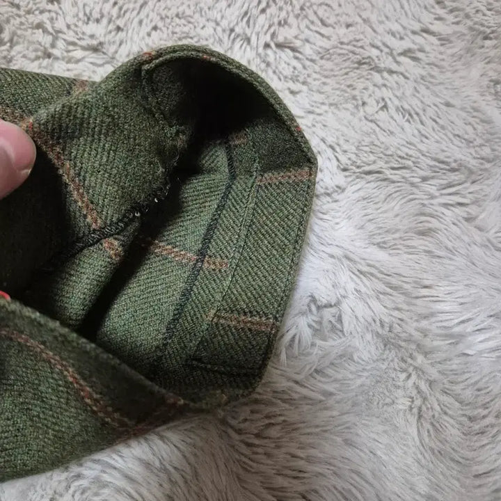 [BUNJANG] Rota Check Pattern Pants Green 46 Size / Rota  체크 패턴 바지 그린 46사이즈