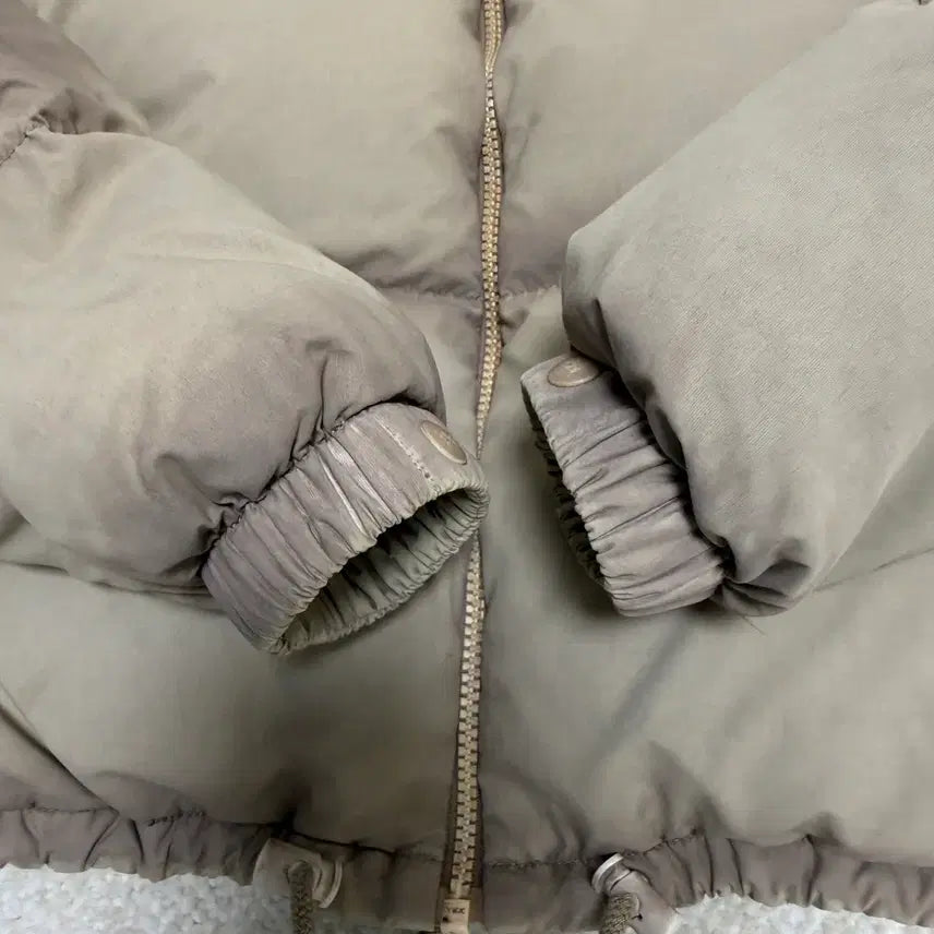 [BUNJANG] Soft Seoul Duck Down Short Padded Jacket (Beige) / 소프트서울 덕다운 숏패딩 베이지컬러