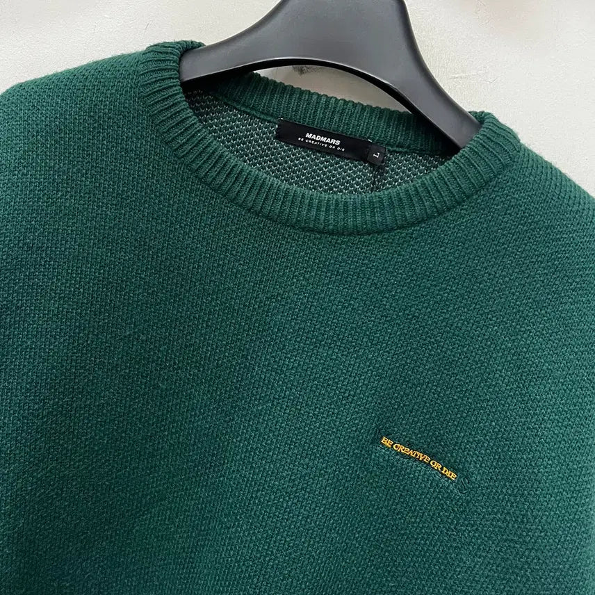 [BUNJANG] MadMars Rabbit Artwork Oversized Knit Sweater / 매드마르스 래빗 아트워크 오버핏 니트 L