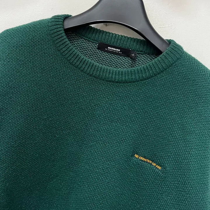 [BUNJANG] MadMars Rabbit Artwork Oversized Knit Sweater / 매드마르스 래빗 아트워크 오버핏 니트 L