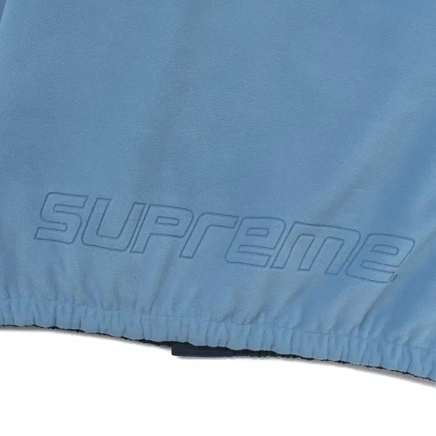 [BUNJANG] Supreme Polartec 25FW Reversible Track Jacket Light Blue / 슈프림 폴라텍 리버시블 트랙 재킷 라이트 블루 - 25FW