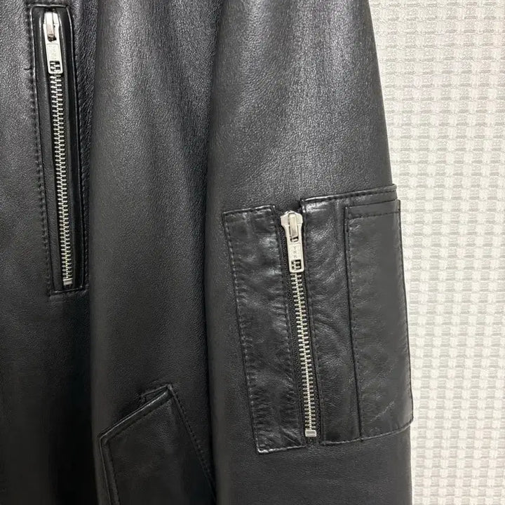 [BUNJANG] BLK DNM MA-1 Bomber Jacket / BLK DNM 레더자켓 MA-1 봄버 / L