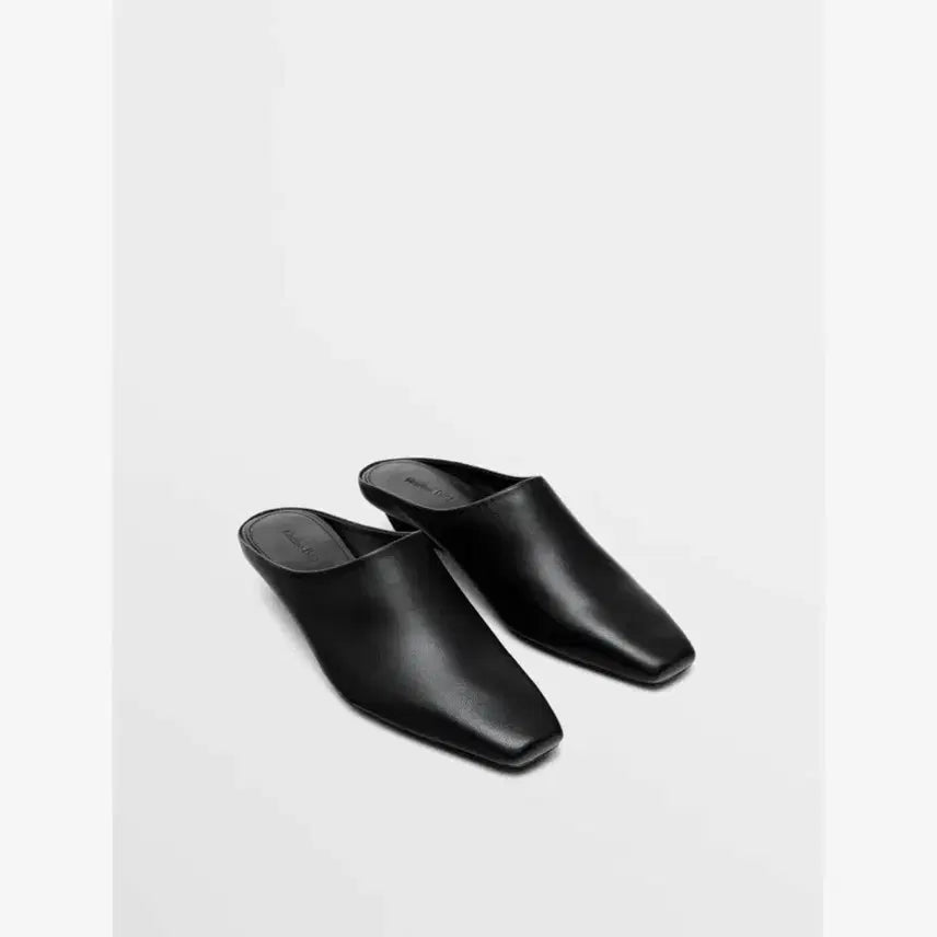 [BUNJANG] Massimo Dutti Wedge Heel Mules / 마시모두띠 웨지힐 뮬