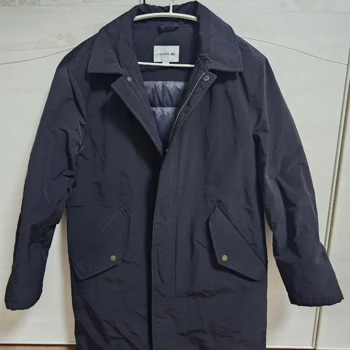 [BUNJANG] Lacoste Goose Down Long Padded Jacket / 라코스테 구스 롱패딩