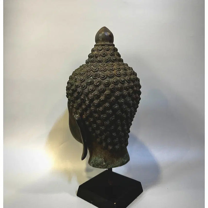 [BUNJANG] Antique Bronze Buddha Head / 앤티크 청동 불두