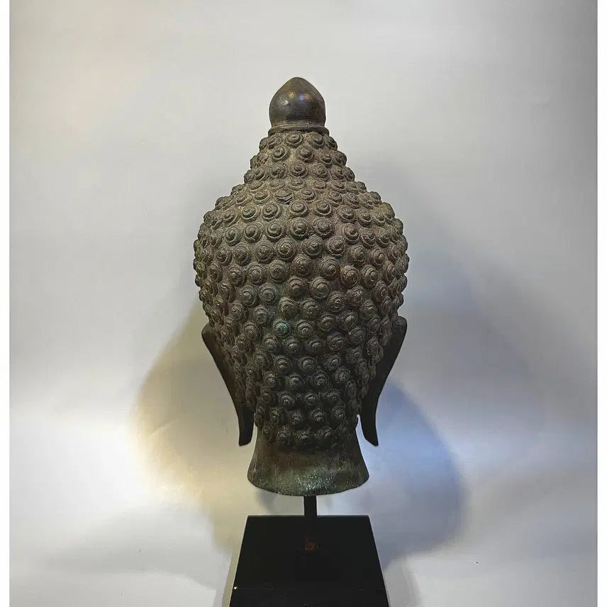 [BUNJANG] Antique Bronze Buddha Head / 앤티크 청동 불두