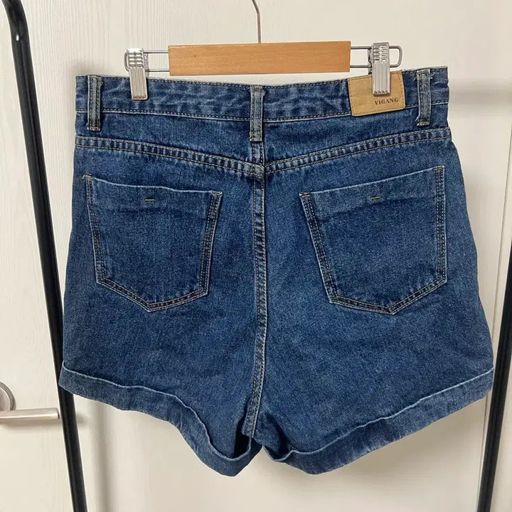 [BUNJANG] Denim Rolled-Up Shorts / 청반바지 데님 롤업 반바지 5464