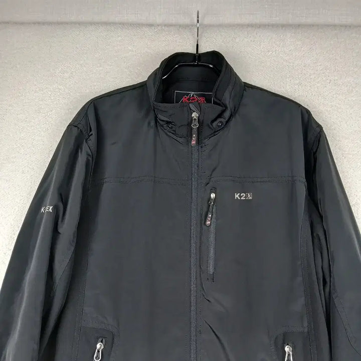 [BUNJANG] K2 Men's Black Windbreaker Jacket (Size 100) / K2 남성 블랙 바람막이 자켓(100)