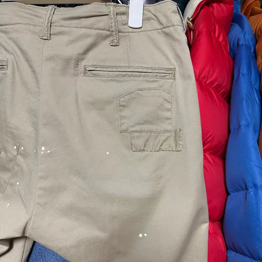 [SOLD OUT] (1회착) 폴로 랄프로렌 디스트레드 패치워크 치노 30x30