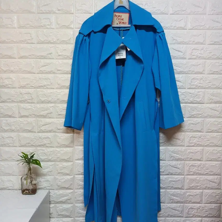 [BUNJANG] PeopleOfTheWorld Trench Coat Jacket / 최종가격새옷 피플오브더월드 PeopleOfTheWorld 트렌치코트 자켓