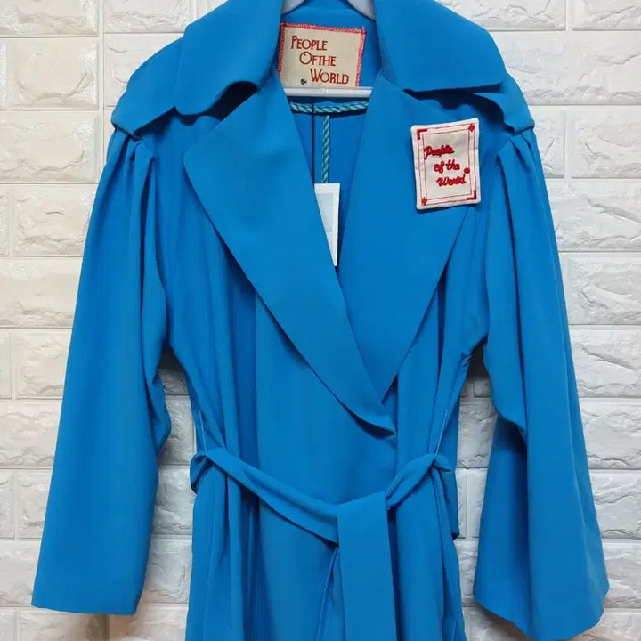 [BUNJANG] PeopleOfTheWorld Trench Coat Jacket / 최종가격새옷 피플오브더월드 PeopleOfTheWorld 트렌치코트 자켓