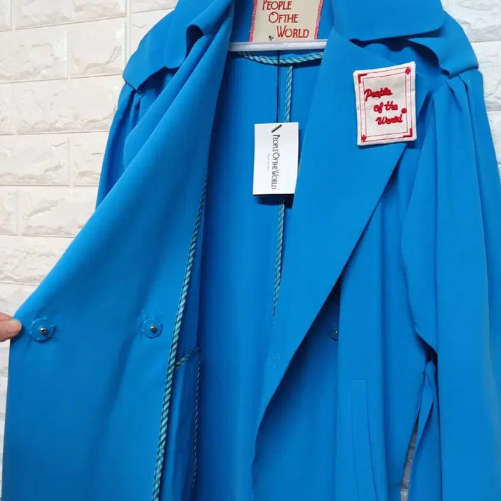 [BUNJANG] PeopleOfTheWorld Trench Coat Jacket / 최종가격새옷 피플오브더월드 PeopleOfTheWorld 트렌치코트 자켓