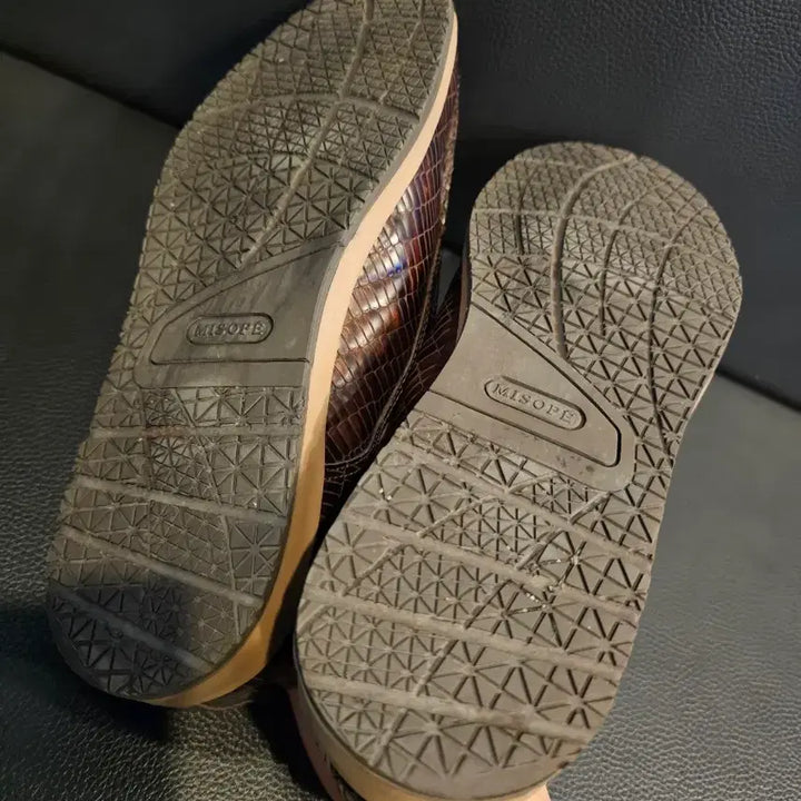 [BUNJANG] MISOPE Crocodile Pattern Sneakers / 미소페 악어가죽 패턴 스니커즈 캐쥬얼구두