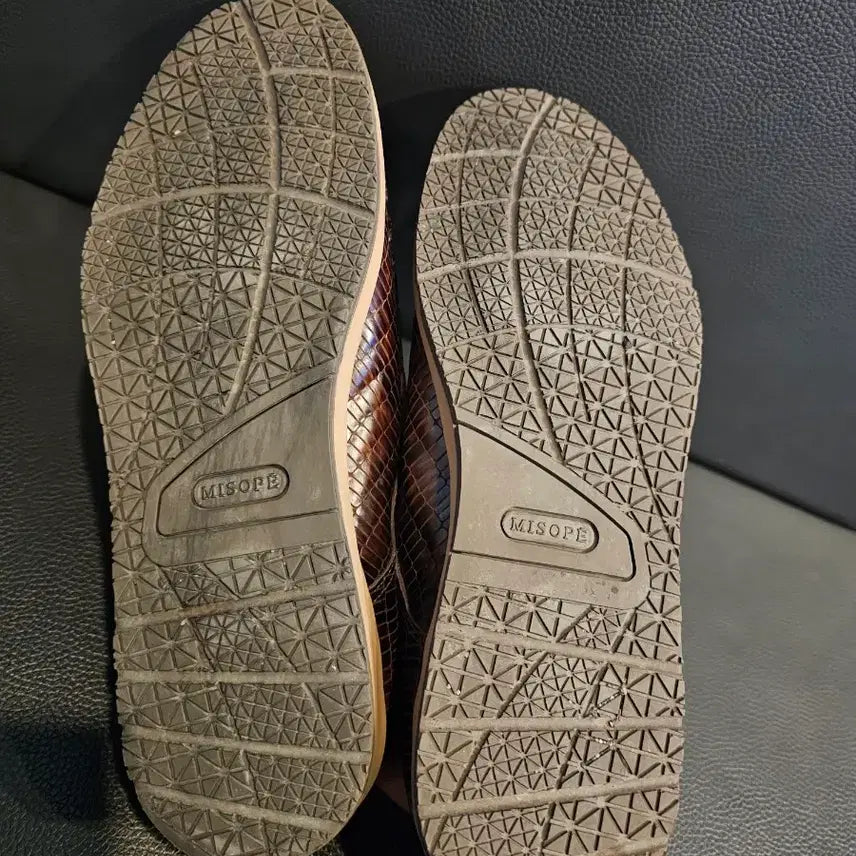 [BUNJANG] MISOPE Crocodile Pattern Sneakers / 미소페 악어가죽 패턴 스니커즈 캐쥬얼구두