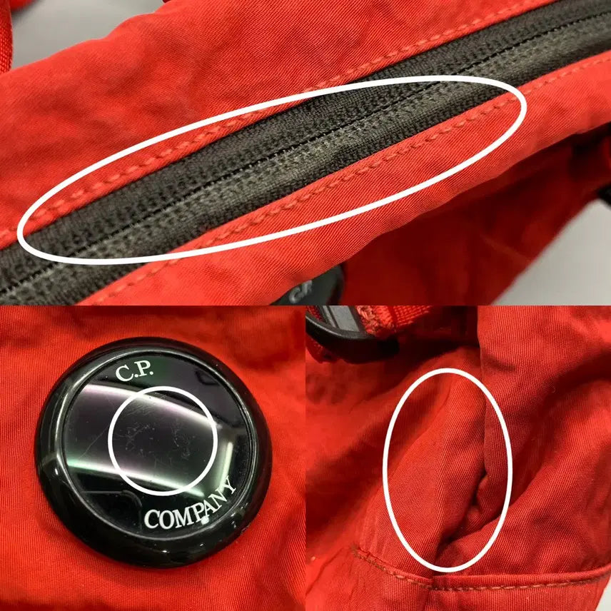 [BUNJANG] C.P. Company Nylon Bum Bag Red / 267000004 C.P. 컴퍼니 나일론 범백 힙색 레드