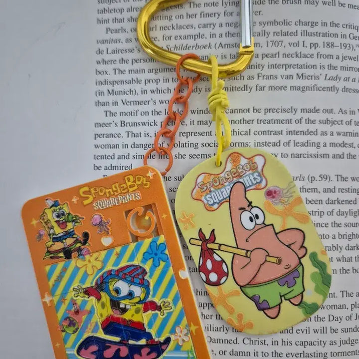[BUNJANG] Spongebob Squarepants Puzzle Keychain / 스폰지밥 캐릭터 퍼즐 키링