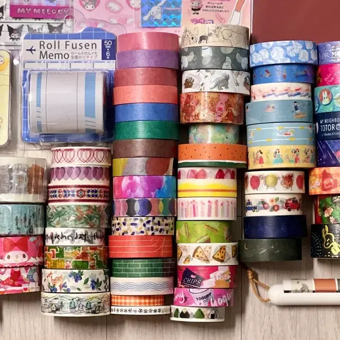 [BUNJANG] Sanrio Sticker Bundle Set / 올리브영 포인트오브뷰 일본 마테 산리오 스티커 다이소 노트 일괄