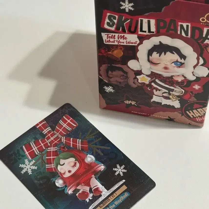 [BUNJANG] Popmart Skullpanda Christmas Secret Figure (Sealed) / 팝마트 스컬판다 크리스마스 소원을말해봐 시크릿 팝니다(미개봉)