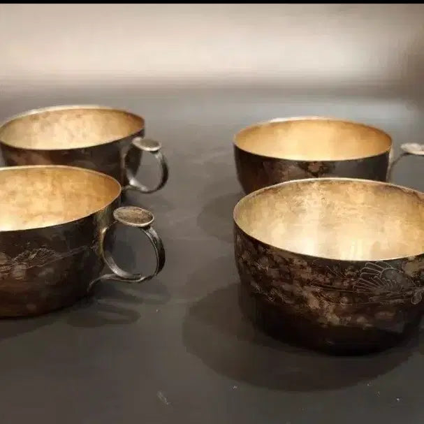 [BUNJANG] Vintage Silver Teacup / 옛날 순은차잔