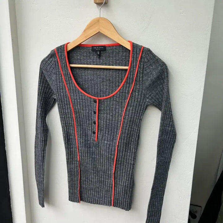 [BUNJANG] Rag & Bone Gray Knit Sweater / (1/19) 랙앤본 그레이 니트 (2018)