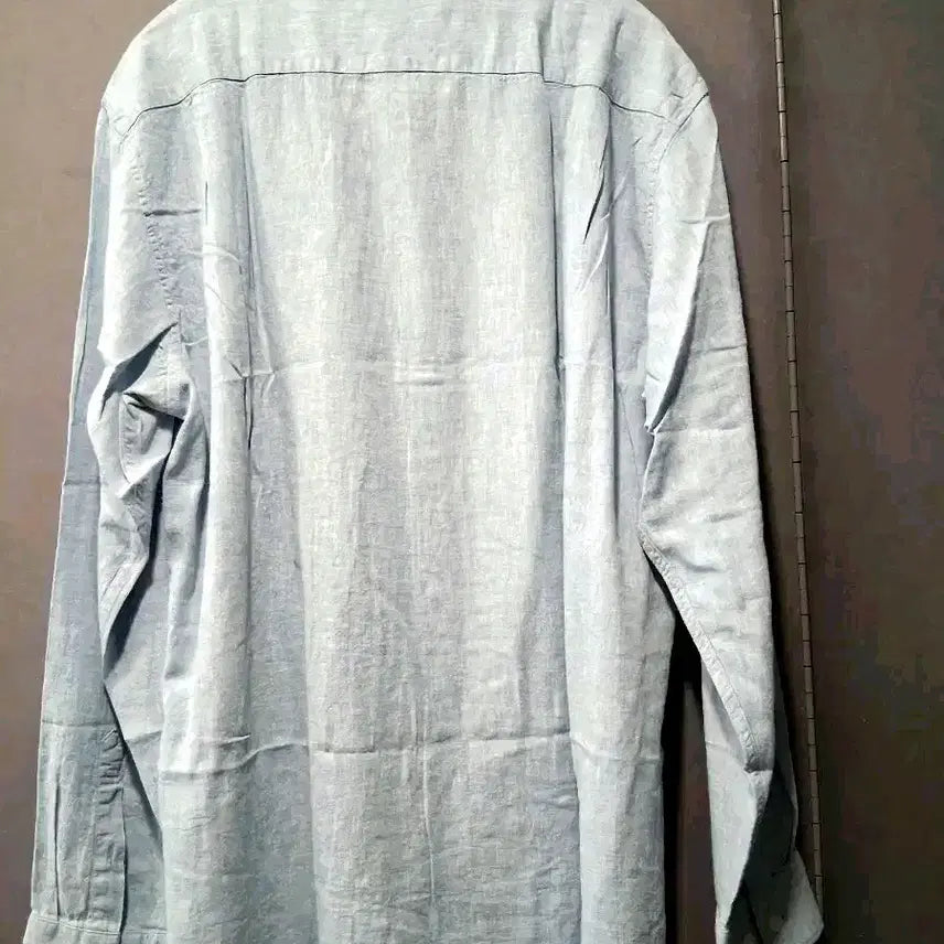 [BUNJANG] Basic Sky Blue Long Sleeve Shirt / 기본 셔츠 하늘색 긴팔