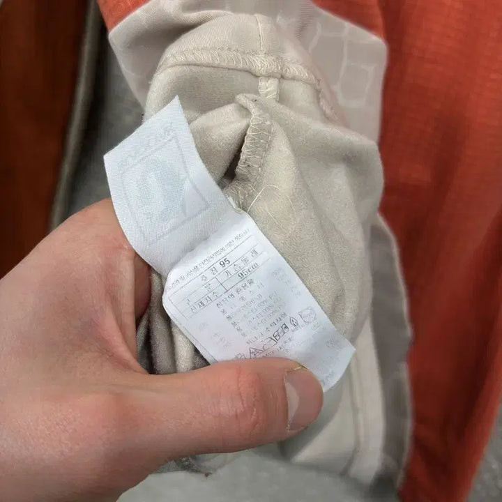 [BUNJANG] Black Yak Embroidered Logo Fleece Lined Half Zip Long Sleeve Shirt / 블랙야크 아웃도어 자수로고 약기모 반집업 긴팔티 95 A04735