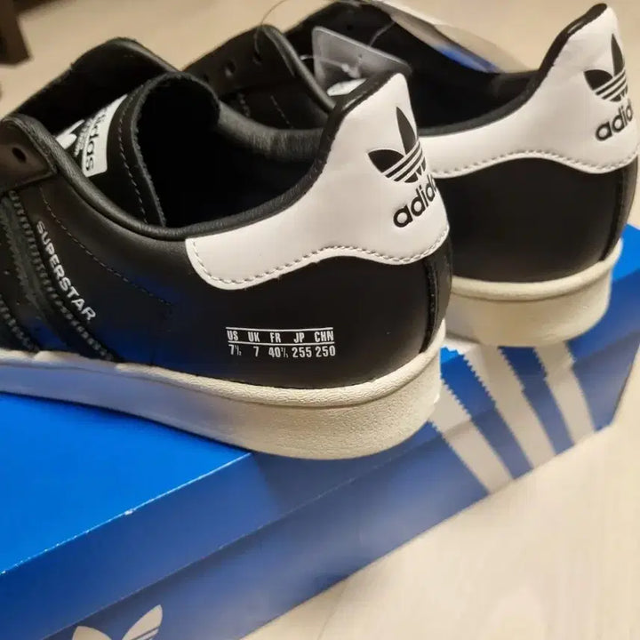 [BUNJANG] Adidas Superstar Core Black Sneakers / 아디다스 슈퍼스타 코어 블랙