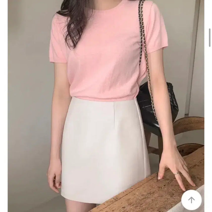 [BUNJANG] Basic Mini Skirt - Semi A/H Line / 블랙O 2컬러, 50%할인) 기본 베이직 치마 미니 스커트 세미A H라인