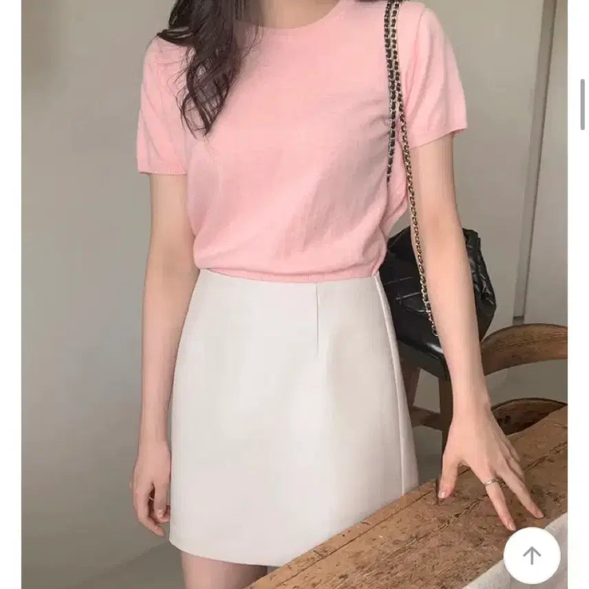 [BUNJANG] Basic Mini Skirt - Semi A/H Line / 블랙O 2컬러, 50%할인) 기본 베이직 치마 미니 스커트 세미A H라인
