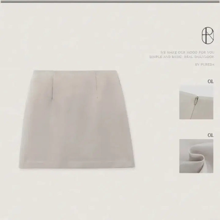[BUNJANG] Basic Mini Skirt - Semi A/H Line / 블랙O 2컬러, 50%할인) 기본 베이직 치마 미니 스커트 세미A H라인