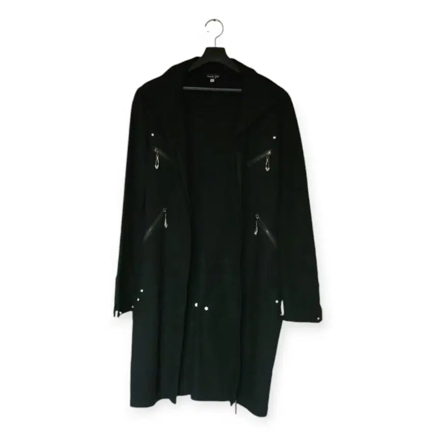 [BUNJANG] All Black Long Jacket (XL) / [파격가] 올블랙 롱자켓 (XL)