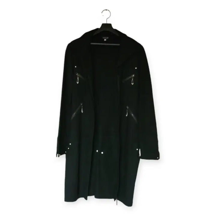 [BUNJANG] All Black Long Jacket (XL) / [파격가] 올블랙 롱자켓 (XL)