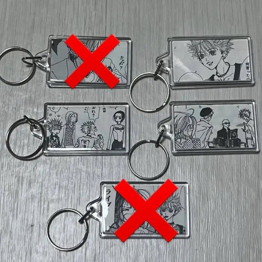 [BUNJANG] NANA Keyring / 만화 NANA 나나 키링