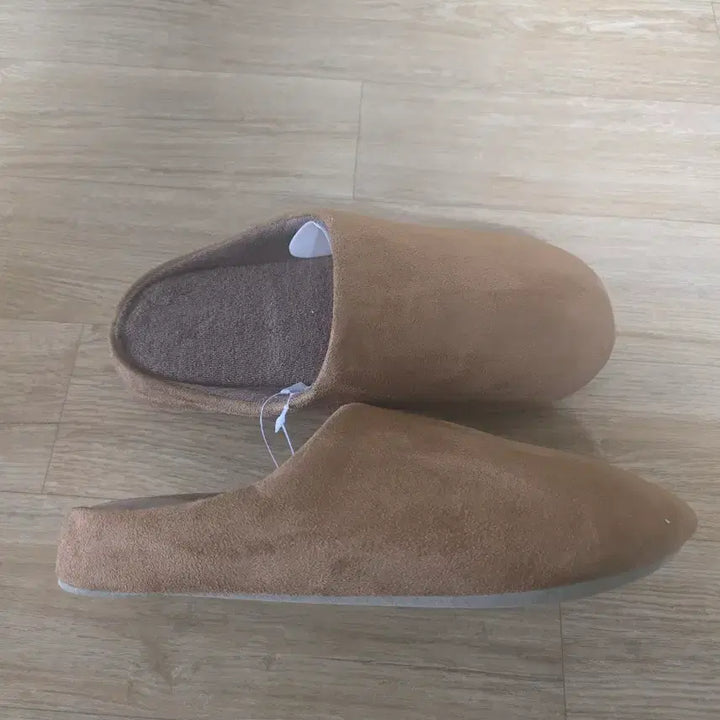 [BUNJANG] Suede Winter Slippers Brown 255-260mm / 스웨이드 방한화 슬리퍼 새제품